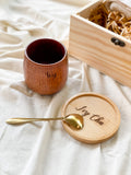 Essentially Yours | Customizable Gift Boxes, Towel, Wooden Cup, Teaspoon And Wooden Coaster (Klang Valley Delivery)