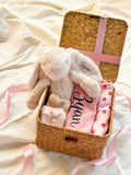 My First Cuddle ｜ Personalized Baby Gift Set, 0 - 9 months Infant Pink Girl (Nationwide Delivery)