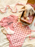 My First Cuddle ｜ Personalized Baby Gift Set, 0 - 9 months Infant Pink Girl (Klang Valley Delivery)