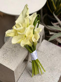 Ivory Calla Bridal Bouquet (Klang Valley Delivery Only)