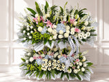 Luxury Condolence Flower Stand Set A (Klang Valley Delivery)