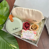 Personalised Travel Jewelry Box Set - Pastel Green