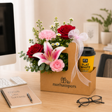 Father's Day Nurhampers Morning Bloom Coffee Box (Klang Valley Delivery) - Father's Day Flowers & Gifts 2026