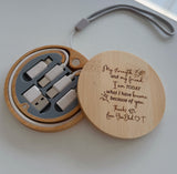 Personalised 6 in1 Fast Charge Cable Set  (Nationwide Delivery)