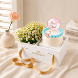 Father's Day Nurhampers Sweet Desire Flower Cake Box (Klang Valley Delivery Only) - Father's Day Flowers & Gifts 2026
