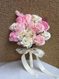 Blush Pearl Soap Flower Bouquet (Klang Valley Delivery Only)