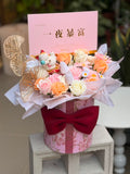 Fortune Blossom Soap Flowers Opening Box (Klang Valley Delivery Only)