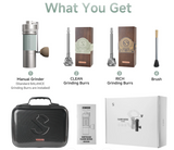 STARESSO D9+ Flavor Matrix (3 Burrs), Professional Manual Coffee Grinder|SOL OUTIN Coffee Bean|Best with SP300,SP200 - Father's Day Flowers & Gifts 2026