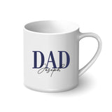 Personalised Mug #1 Dad with Message (Klang Valley Delivery Only)