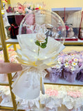 LED Artificial Rose Bouquet | Yellow (Klang Valley Delivery Only)