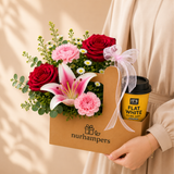 Father's Day Nurhampers Morning Bloom Coffee Box (Klang Valley Delivery) - Father's Day Flowers & Gifts 2026