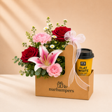 Father's Day Nurhampers Morning Bloom Coffee Box (Klang Valley Delivery) - Father's Day Flowers & Gifts 2026