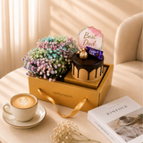 Father's Day Nurhampers Rainbow Baby Breath Flower Cake Box (Klang Valley Delivery Only) - Father's Day Flowers & Gifts 2026