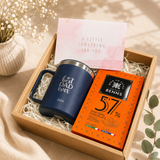 Personalised Gift Box with Engraved Stainless Steel Insulated Mug and Chocolate - Father's Day Flowers & Gifts 2026