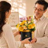 Father's Day Nurhampers Clarice Chocolate Flower Box (Klang Valley Delivery) - Father's Day Flowers & Gifts 2026