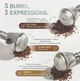 STARESSO D9+ Flavor Matrix (3 Burrs), Professional Manual Coffee Grinder|SOL OUTIN Coffee Bean|Best with SP300,SP200 - Father's Day Flowers & Gifts 2026
