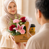 Father's Day Nurhampers Morning Bloom Coffee Box (Klang Valley Delivery) - Father's Day Flowers & Gifts 2026