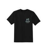 Personalised T-Shirt #1 Dad  (Nationwide Delivery)