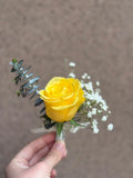 Sunlight Yellow Corsage