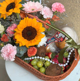 Sunshine Bloom Gift Basket (Klang Valley Delivery)