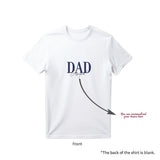 Personalised T-Shirt for Dad with Name (Nationwide Delivery)