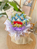 Flower Bouquet with Kisses (Kuantan Delivery Only)