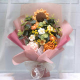 Handmade Crochet Sunflower Bouquet (Nationwide Delivery)