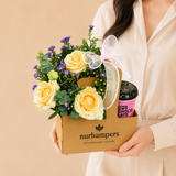 Father's Day Nurhampers Coffee & Bloom Gift Box (Klang Valley Delivery) - Father's Day Flowers & Gifts 2026