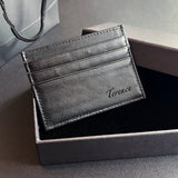 Limited Promo - Cow Leather Compact Multi Card Slot Slim Wallet (Nationwide Delivery) - Father's Day Flowers & Gifts 2026