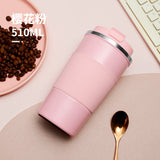 Christmas 2024: Personalised Travel Mug Tumbler with Coffee & Silk Scarf Shawl Satin Hijab Gift Box Set (Nationwide Delivery)