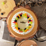 Las Frutas Mosaic Jelly Cheesecake
