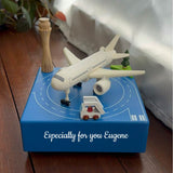 Wooden Music Box - Aeroplan  (Nationwide Delivery) - Father's Day Flowers & Gifts 2026