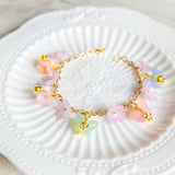Butterfly Garden Gold Bracelet