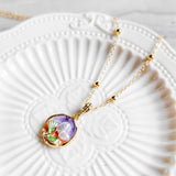 Pastel Reverie Handmade Gold Bracelet Necklace and Earring Set (Nationwide Delivery)