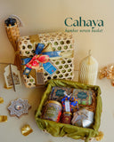 Cahaya Bamboo Woven Basket (Klang Valley Delivery) - Hari Raya Hampers & Gifts 2026