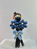 Balloon Flower Bouquet | Graduation Blue Series (Klang Valley Delivery)