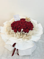 52 Stalks Imported Fresh Rose Bouquet (Klang Valley Delivery) | Giftr ...