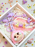 Personalized Keychain Crybaby Crochet (Purple) (Klang Valley Delivery)