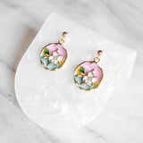 Pastel Reverie Handmade Gold Bracelet Necklace and Earring Set (Nationwide Delivery)