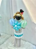 Balloon Flower Bouquet | Graduation Green Series (Klang Valley Delivery)
