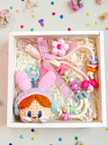 Personalized Keychain Crybaby Crochet (Pink Blue) (Klang Valley Delivery)