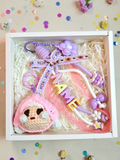 Personalized Keychain Crybaby Crochet (Purple) (Klang Valley Delivery)