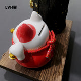 [Klang Valley Delivery] LYHO Luxe Lucky Cat Charcoal Gift Set  招财猫黑金炭风水摆设