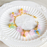 Butterfly Garden Gold Bracelet