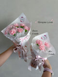 Simple Love Series Soapflower Carnation Bouquet (Klang Valley Delivery) - Mother's Day Flowers & Gifts 2026