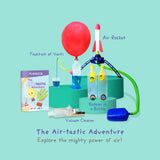 The Air-tastic Adventure, Science STEAM Activity Box For Kids on Archaeology [Nationwide Delivery]