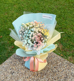 Colourful Fresh Baby Breath (Klang Valley Delivery)
