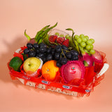 Heal & Peel Basket Hamper (10 Types of Fruits) - Klang Valley Delivery