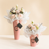 Blush Carnation Flower Box (Klang Valley Delivery Only)