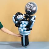 [Father's Day 2025] Handsome Balloon Flower Bouquet [Klang Valley Delivery Only]